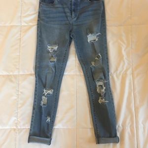 LOFT ripped jeans